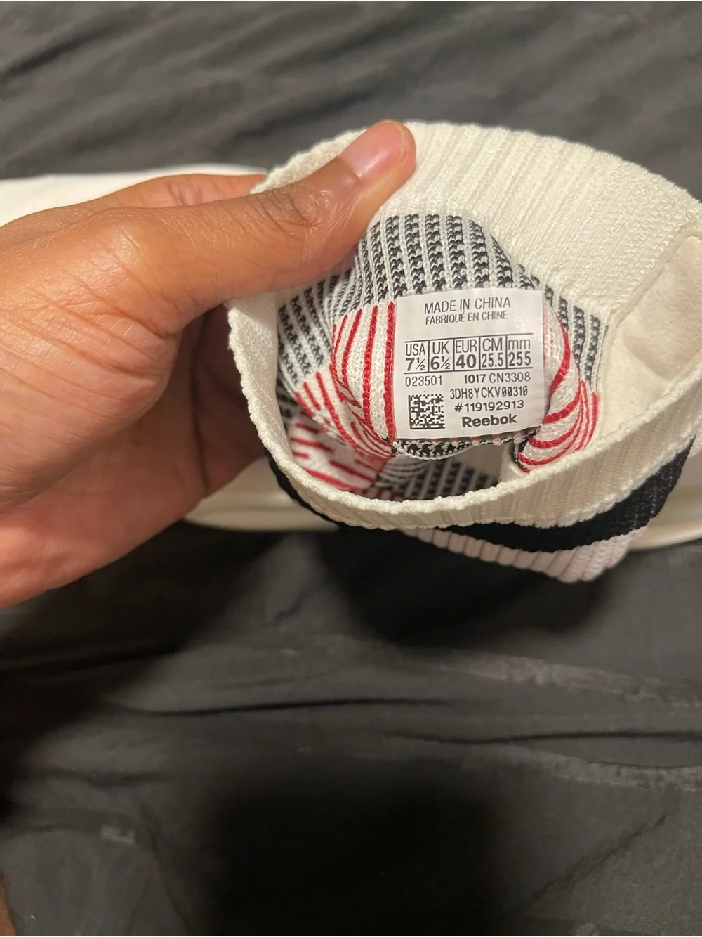Authentic VETEMENTS White Sock-Style 'Left/Right' Sneaker Boots - Picture 6 of 9